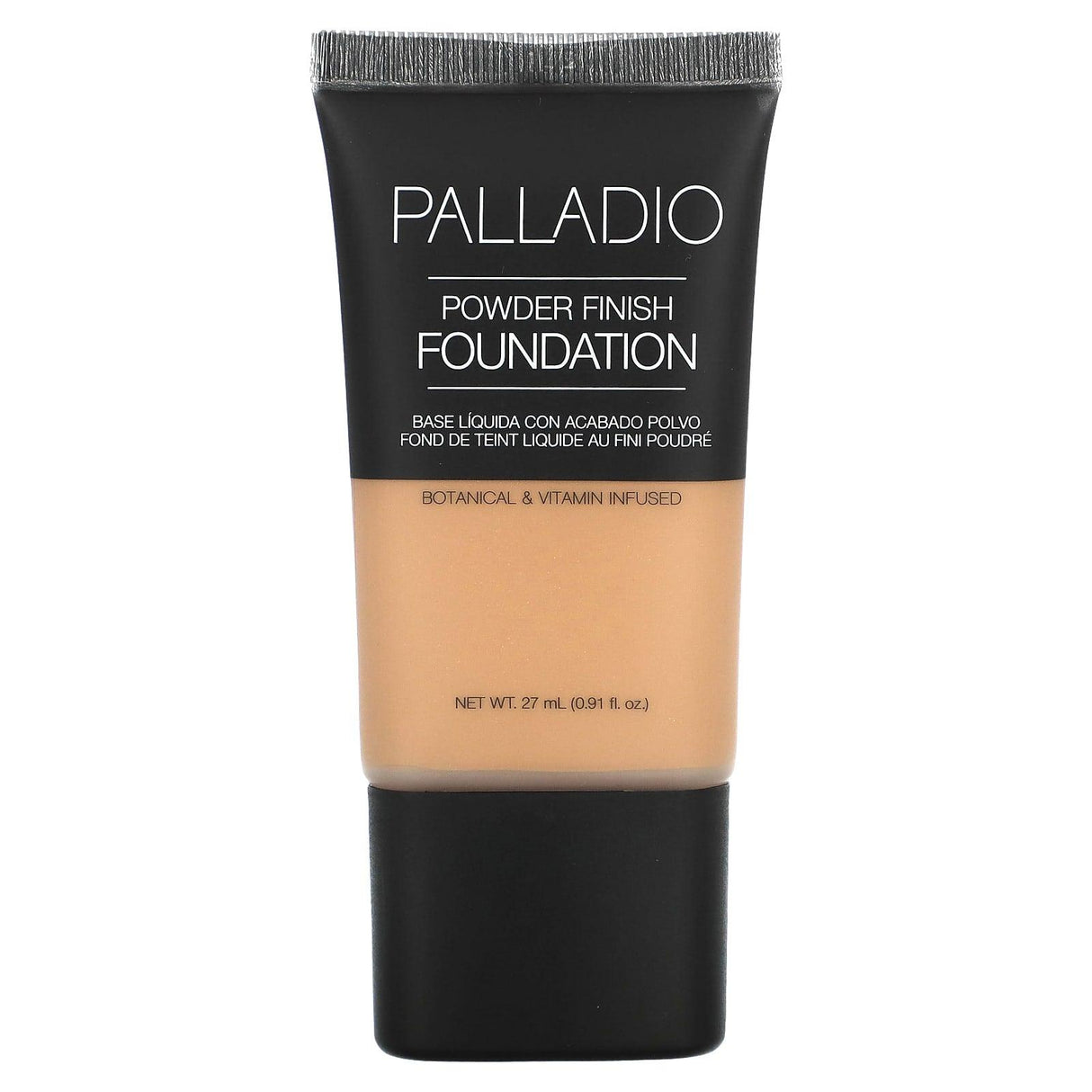 Palladio, Powder Finish Foundation, Caramel PFS06, 0.91 fl oz (27 ml) - Supply Center USA