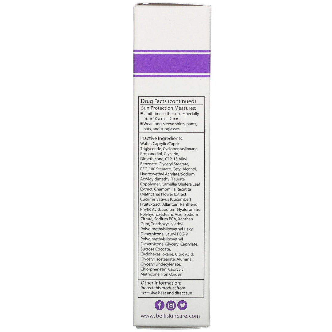 Belli Skincare, Pure Radiance Sunscreen, SPF 30, 1.5 fl oz (44 ml) - HealthCentralUSA