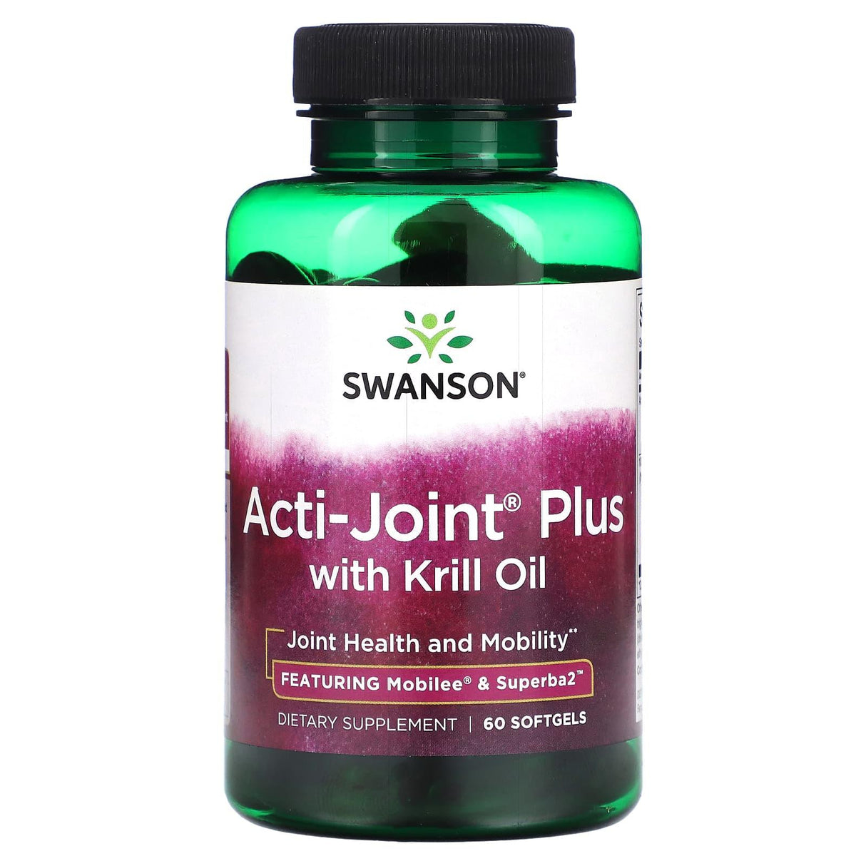 Swanson, Acti-Joint Plus with Krill Oil, 60 Softgels - Supply Center USA