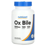 Nutricost, Ox Bile, 500 mg, 120 Capsules - Supply Center USA