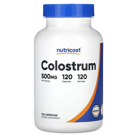 Nutricost, Colostrum, 500 mg, 120 Capsules - Supply Center USA