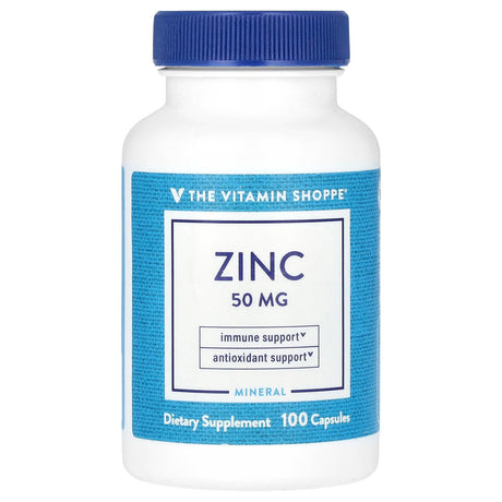 The Vitamin Shoppe, Zinc, 50 mg, 200 Capsules - Supply Center USA