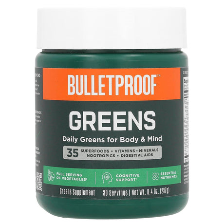 BulletProof, Greens, 8.4 oz (237 g) - Supply Center USA