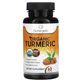 Sunergetic, Organic Turmeric, 1400 mg, 60 Tablets - Supply Center USA