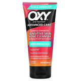 Oxy Skin Care, Sensitive Skin Acne Cleanser with Prebiotics, Fragrance Free, 5 fl oz (148 ml) - Supply Center USA