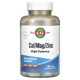 KAL, Cal/Mag/Zinc, High Potency, 250 Tablets - Supply Center USA