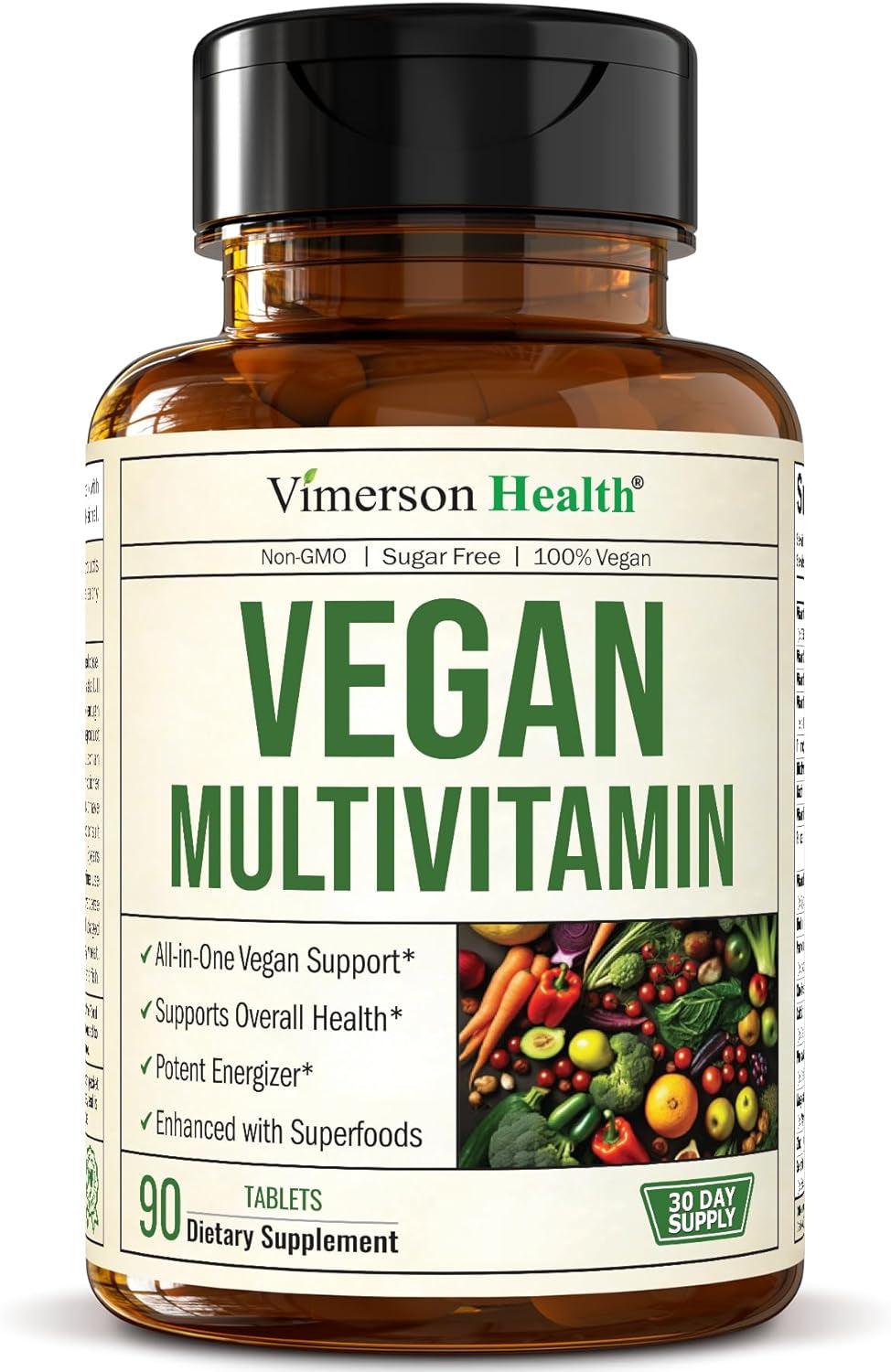 Multivitamin for Men - Daily Mens Multivitamins & Multiminerals Supplement for Energy, Focus and Performance. Mens Vitamins A, C, D, E & B12, Zinc, Calcium, Magnesium & More. Multi Vitamin Capsules - Supply Center USA