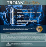 Trojan Bareskin Thin Premium Lubricated Condoms - 24 Count