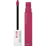 Maybelline Super Stay Matte Ink Liquid Lipstick Makeup, Long Lasting High Impact Color, up to 16H Wear, Lover, Mauve Neutral, 1 Count - Supply Center USA