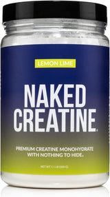 Naked Pure Micronized Creatine Monohydrate - 100 Servings - 500 Grams, 1.1Lb Bulk, Vegan, Non-Gmo, Gluten Free, Soy Free. Aid Strength Gains, No Artificial Ingredients Creatine