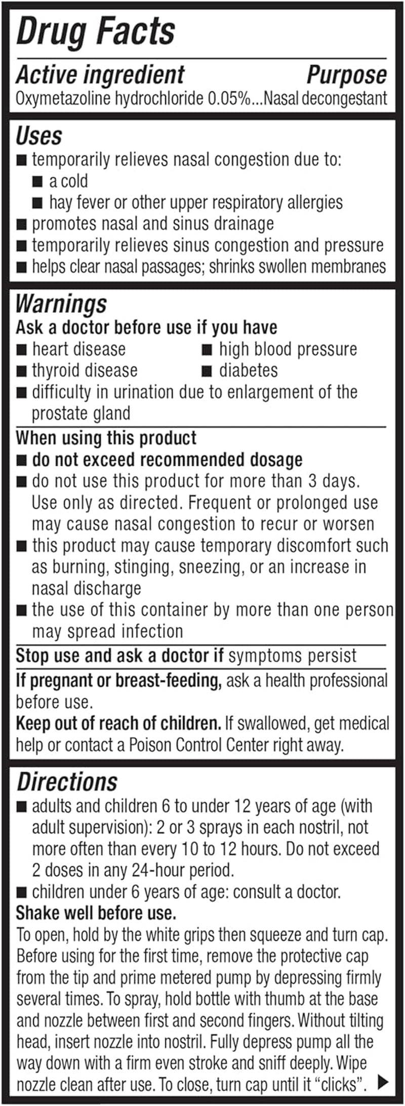 Mucinex Sinus-Max Nasal Spray Decongestant, 12 Hour Over-The-Counter Medication Nose Spray for Sinus Relief, Nasal Decongestants for Adults & Sinus Congestion, Cooling Menthol, 0.75 Fl Oz