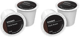 Amazon Brand - Solimo Dark Roast Coffee Pods, Compatible with Keurig 2.0 K-Cup Brewers 100 Count(Pack of 1)