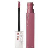 Maybelline Super Stay Matte Ink Liquid Lipstick Makeup, Long Lasting High Impact Color, up to 16H Wear, Lover, Mauve Neutral, 1 Count - Supply Center USA