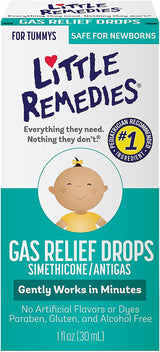 Little Remedies Gas Relief Drops, Natural Berry Flavor, Safe for Newborns, 1 Fl Oz