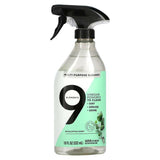 9 Elements, Multi-Purpose Cleaner, Eucalyptus Scent, 18 fl oz (532 ml) - Supply Center USA