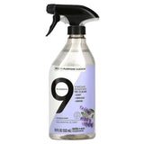 9 Elements, Multi-Purpose Cleaner, Lavender, 18 fl oz (532 ml) - Supply Center USA