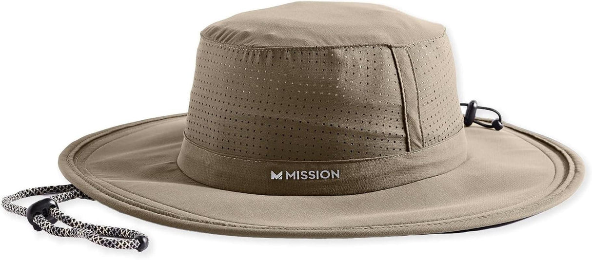 MISSION Cooling Boonie Hat - Wide Brim Adjustable Sun Hats for Men and Women - Supply Center USA