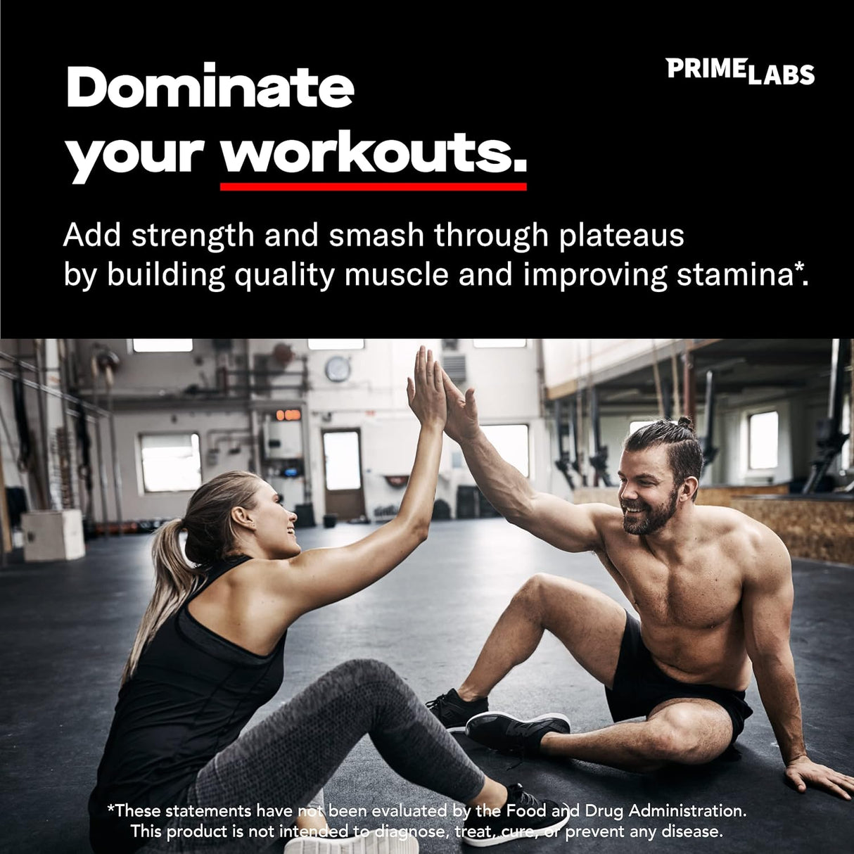 Prime Labs - Men'S Testosterone Booster - Stamina, Endurance, & Strength Booster - 60 Caplets