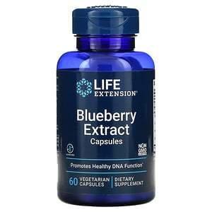 Life Extension, Blueberry Extract Capsules, 60 Vegetarian Capsules - Supply Center USA