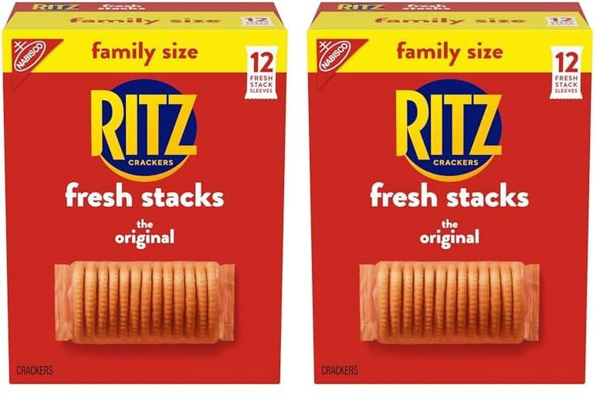 RITZ Fresh Stacks Original Crackers, Party Size, 23.7 Oz (16 Stacks)