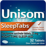 Unisom Sleeptabs, Nighttime Sleep-Aid, Doxylamine Succinate, 80 Tablets