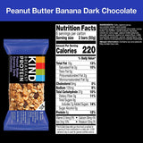 KIND Breakfast, Healthy Snack Bar, Peanut Butter Banana Dark Chocolate, Gluten Free Breakfast Bars, 8G Protein, 1.76 OZ Packs (6 Count)