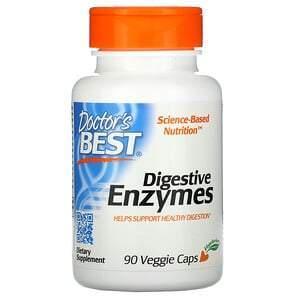 Doctor's Best, Digestive Enzymes, 90 Veggie Caps - Supply Center USA