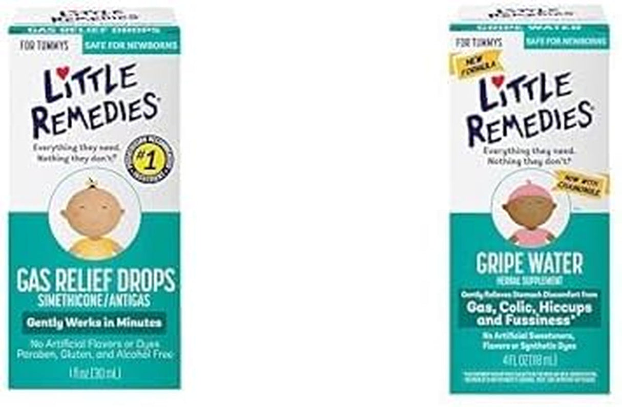Little Remedies Gas Relief Drops, Natural Berry Flavor, Safe for Newborns, 1 Fl Oz
