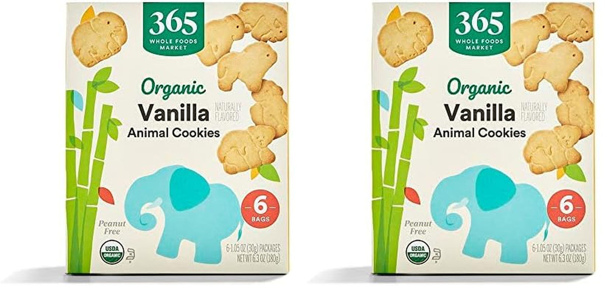 365 by Whole Foods Market, Organic Vanilla Animal Cookie, 11 Ounce
