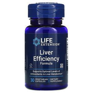 Life Extension, Liver Efficiency Formula, 30 Vegetarian Capsules - Supply Center USA