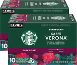 Starbucks K-Cup Coffee Pods, Dark Roast Coffee, French Roast for Keurig Brewers, 100% Arabica, 4 Boxes (96 Pods Total)
