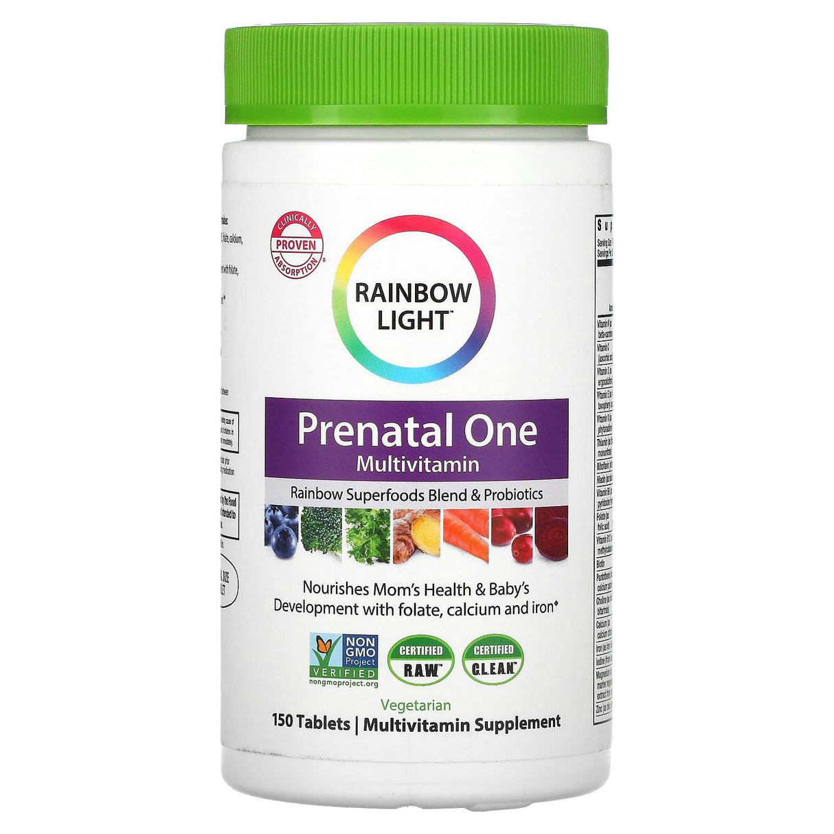 Rainbow Light, Prenatal One Multivitamin, 90 Tablets - Supply Center USA