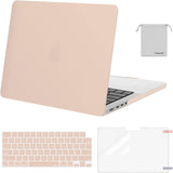 MOSISO Compatible with Macbook Pro 14 Inch Case 2024 2023 2022 2021 M4 M3 M2 M1 Pro Max A3112 A3185 A3401 A2918 A2992 A2779 A2442, Plastic Hard Shell&Keyboard Cover&Screen Film&Pouch, Black