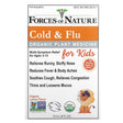 Forces of Nature, Organic Plant Medicine, Cold & Flu, For Kids Ages 3-12, Lemon, 0.34 fl oz (10 ml) - Supply Center USA