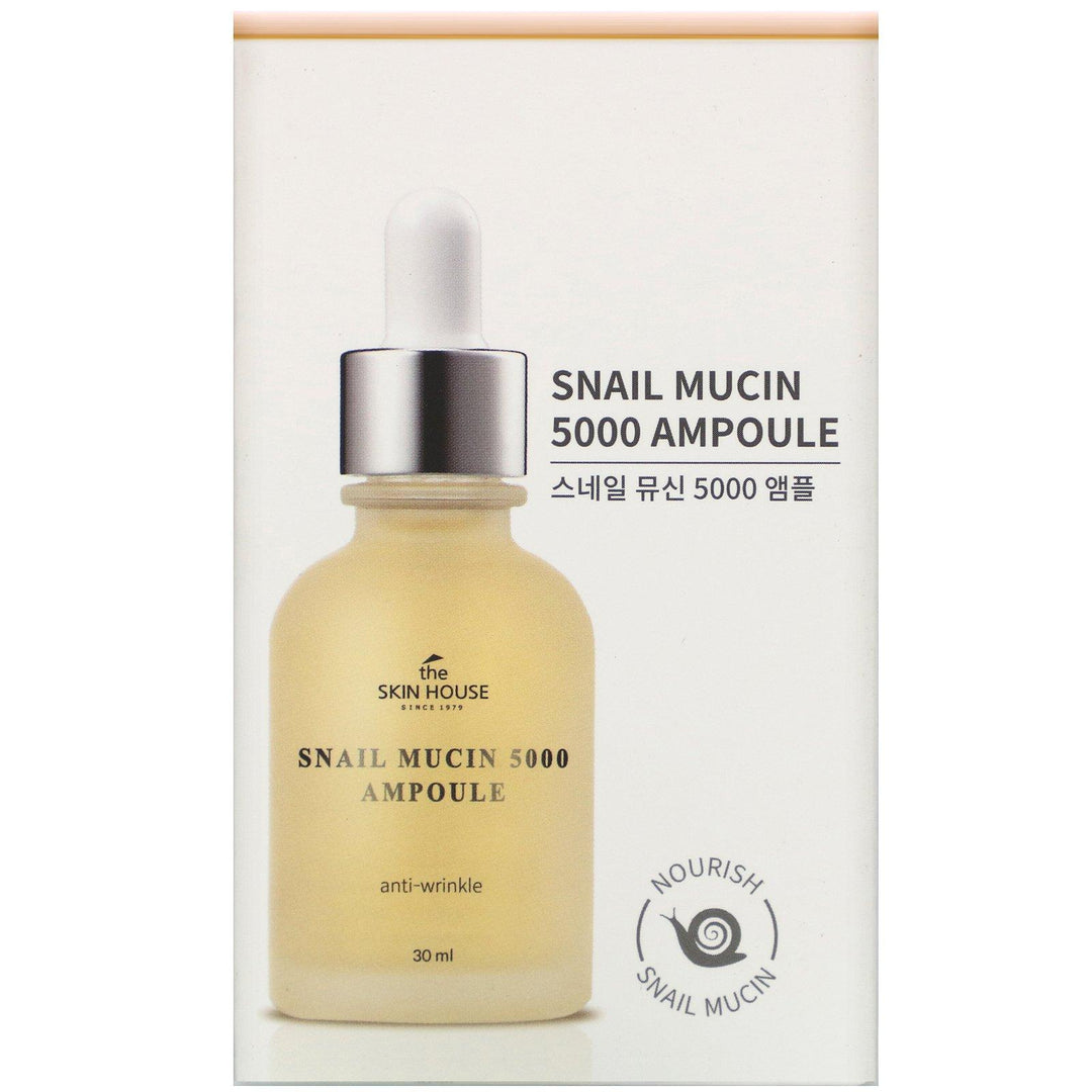 The Skin House, Snail Mucin 5000 Ampoule, 30 ml - HealthCentralUSA