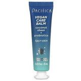 Pacifica, Vegan Care Balm, Coconut Sheer + Probiotics, Lips + Skin, 0.43 fl oz (13 ml) - Supply Center USA