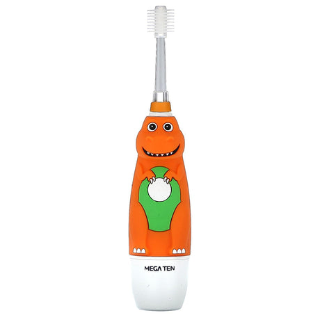 Baby Buddy, Brilliant, Big Kids Sonic Toothbrush, 5+ Years, Dinosaur , 1 Sonic Toothbrush - Supply Center USA