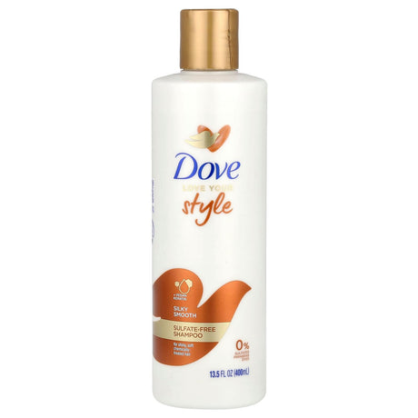 Dove, Sulfate-Free Shampoo, Silky Smooth, 13.5 fl oz (400 ml) - Supply Center USA