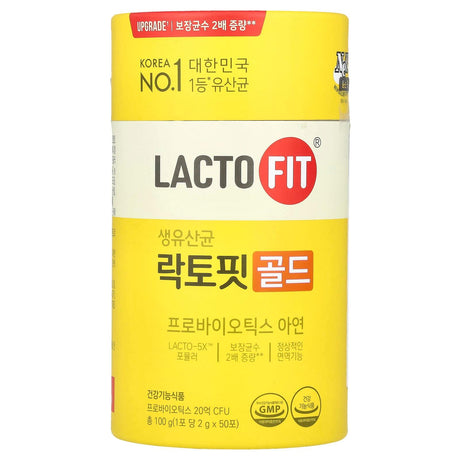 Lactofit, Probiotic, Gold , 50 Sticks, (2 g) Each - Supply Center USA