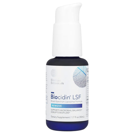 Biocidin Botanicals, Biocidin® LSF, Broad-Spectrum Liposomal Formula, 1.7 fl oz (50 ml) - Supply Center USA