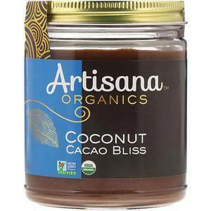 Artisana, Organics, Raw Coconut Cacao Bliss, Nut Butter, 8 oz (227 g) - Supply Center USA