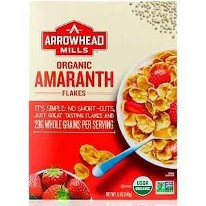 Arrowhead Mills, Organic Amaranth Flakes, 12 oz (340 g) - Supply Center USA