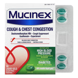 Mucinex, Cough & Chest Congestion, Fast Release, 16 Liquid Gels - Supply Center USA