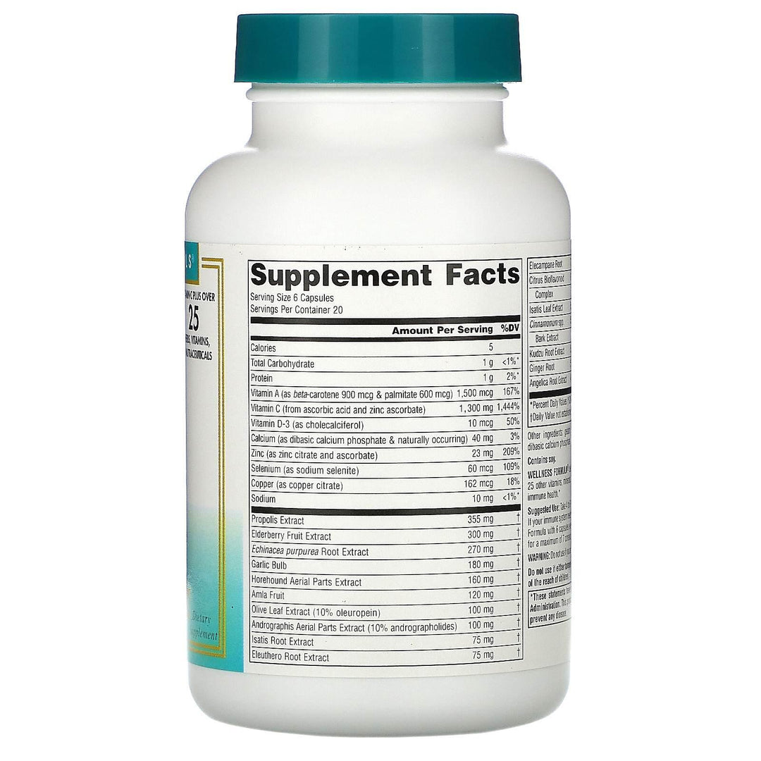 Source Naturals, Wellness Formula 120 Capsules - HealthCentralUSA