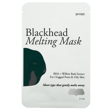 Petitfee, Blackhead Melting Mask, 5 Patches, 2.5 ml Each - Supply Center USA