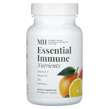 Michael's Naturopathic, Essential Immune Nutrients, 60 Vegetarian Capsules - Supply Center USA