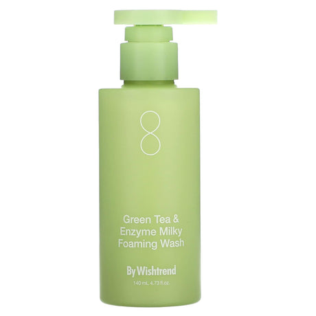 By Wishtrend, Green Tea & Enzyme Milky Foaming Wash, 4.73 fl oz (140 ml) - Supply Center USA