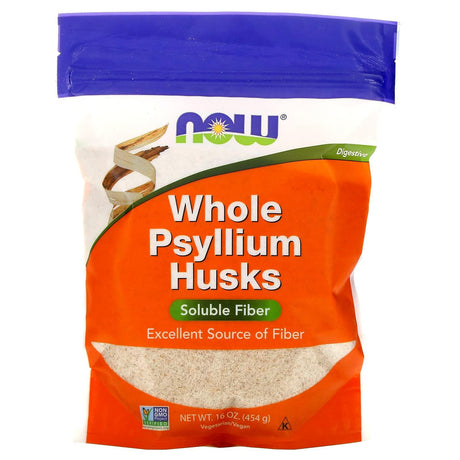 NOW Foods, Whole Psyllium Husks, 12 oz (340 g) - Supply Center USA