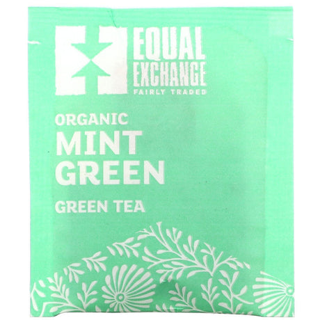 Equal Exchange, Organic Mint Green, Green Tea, 20 Tea Bags, 1.41 oz (40 g) - Supply Center USA