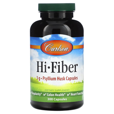 Carlson, Hi-Fiber, 100 Capsules - Supply Center USA